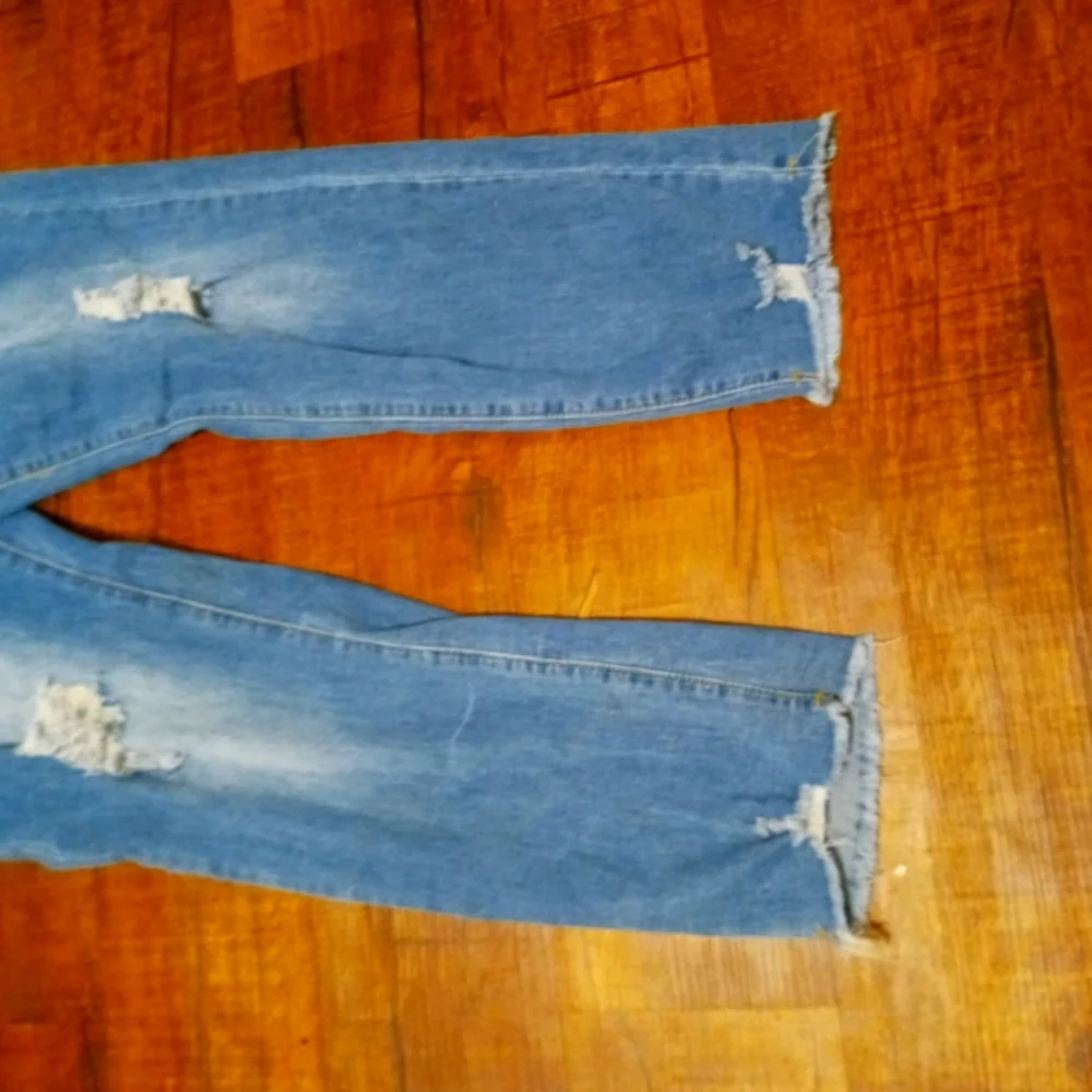 Extremely comfortable (small) patch Work jeans - Picture 3 of 3